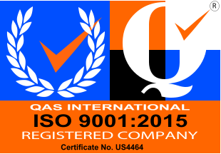 REGISTERED COMPANY ISO 9001:2015 Certificate No. US4464 R